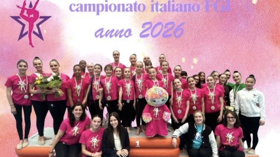 FUNtastic Gym: 4 ori, 4 argenti e un bronzo al Campionato italiano di acrobatica